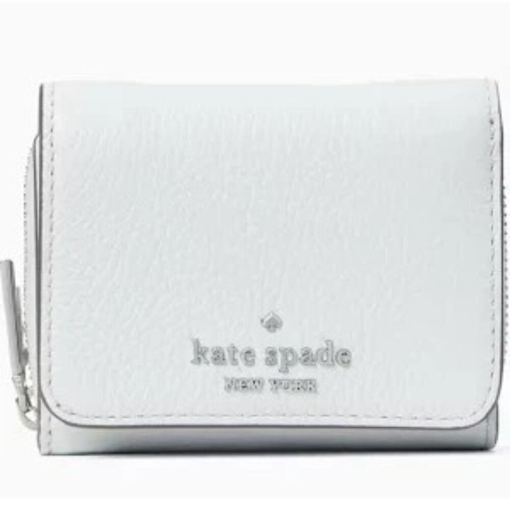 NWT Kate Spade Leila Small Trifold Continental Wallet Moonlight